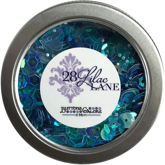 Buttons Galore Shimmering for Crafts & Sewing Over 2,500 Sequins Mermaid Tale - Picture 2 of 2